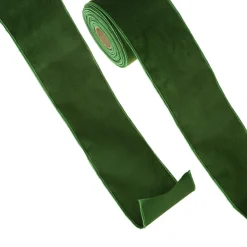 Raz 4" Green Velvet Wired Christmas Ribbon R4371809