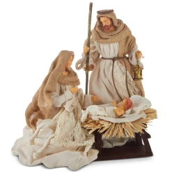 Raz 14.5" Holy Family Nativity Set Christmas Decoration 4210653