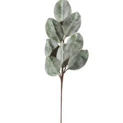 Raz 25.75" Iced Magnolia Leaf Spray Christmas Tree Spray F4406670