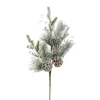 Raz 24.5" Iced Pine And Pinecone Christmas Tree Spray F4406679
