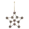 Raz 8.5" Jeweled Star Christmas Ornament 4401291