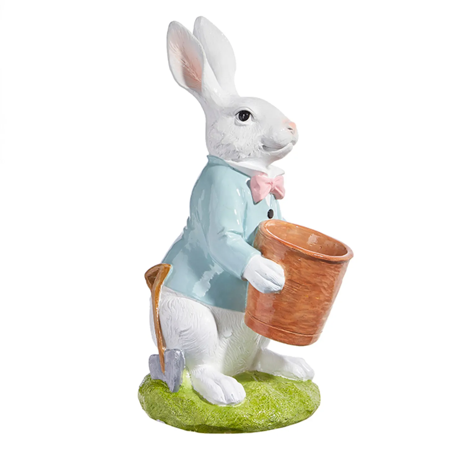 Raz 18" Large Bunny With Pot Easter Decoration 4309840