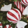 Raz 13" Large Peppermint Candy Christmas Ornament 4214945