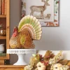 Raz 13" Large Turkey Fall Thanksgiving Decoration 4317045