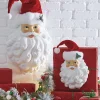 Raz 12" Or 21" Santa Face Wall Art Christmas Decoration
