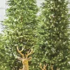Raz 7.5' Or 9' Snake Light Green Slim Spruce Artificial Christmas Tree