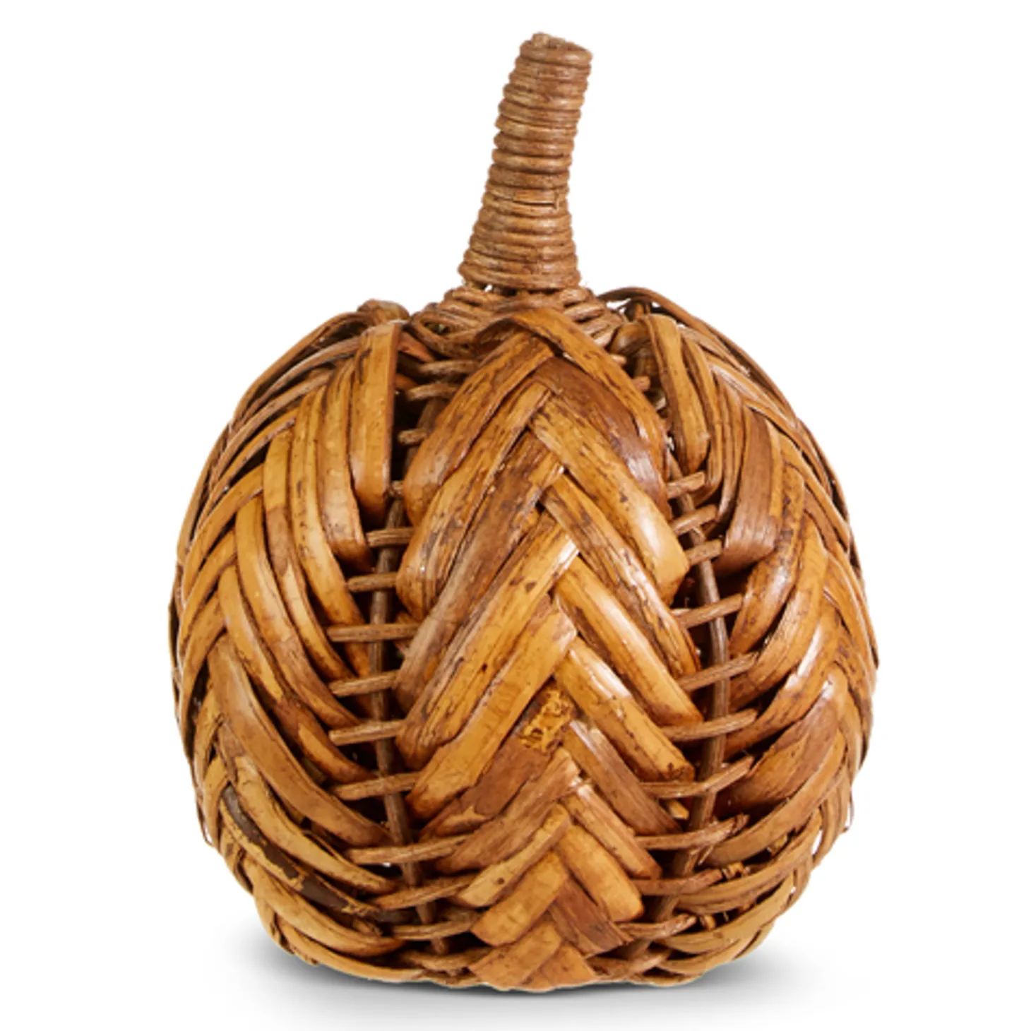 Raz 6.5" Or 9" Wicker Pumpkin Fall Or Halloween Decoration