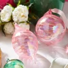 Raz 5" Pink Blown Glass Christmas Ornament 4324512