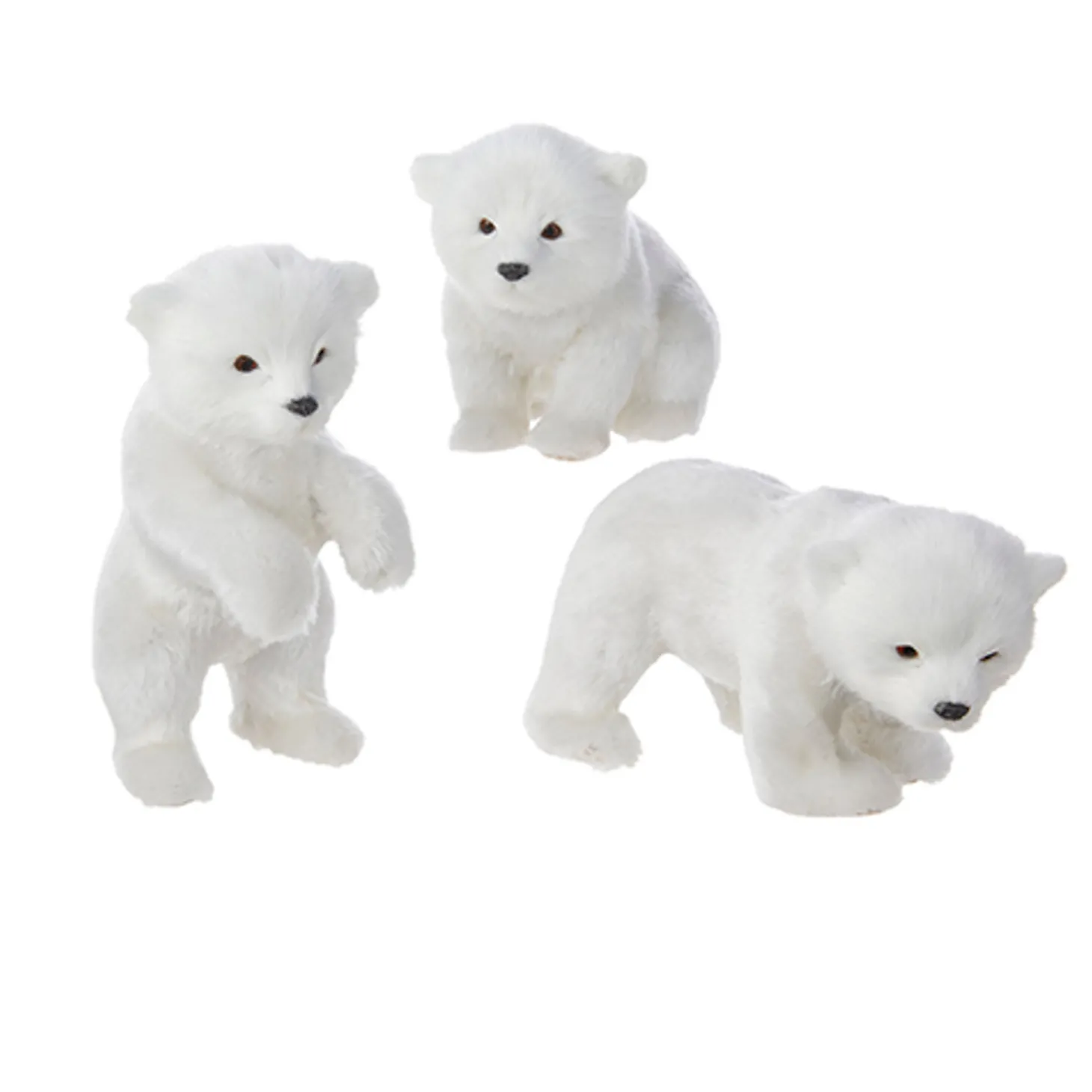 Raz 6.25" Polar Bear Cub Christmas Ornament 4250102
