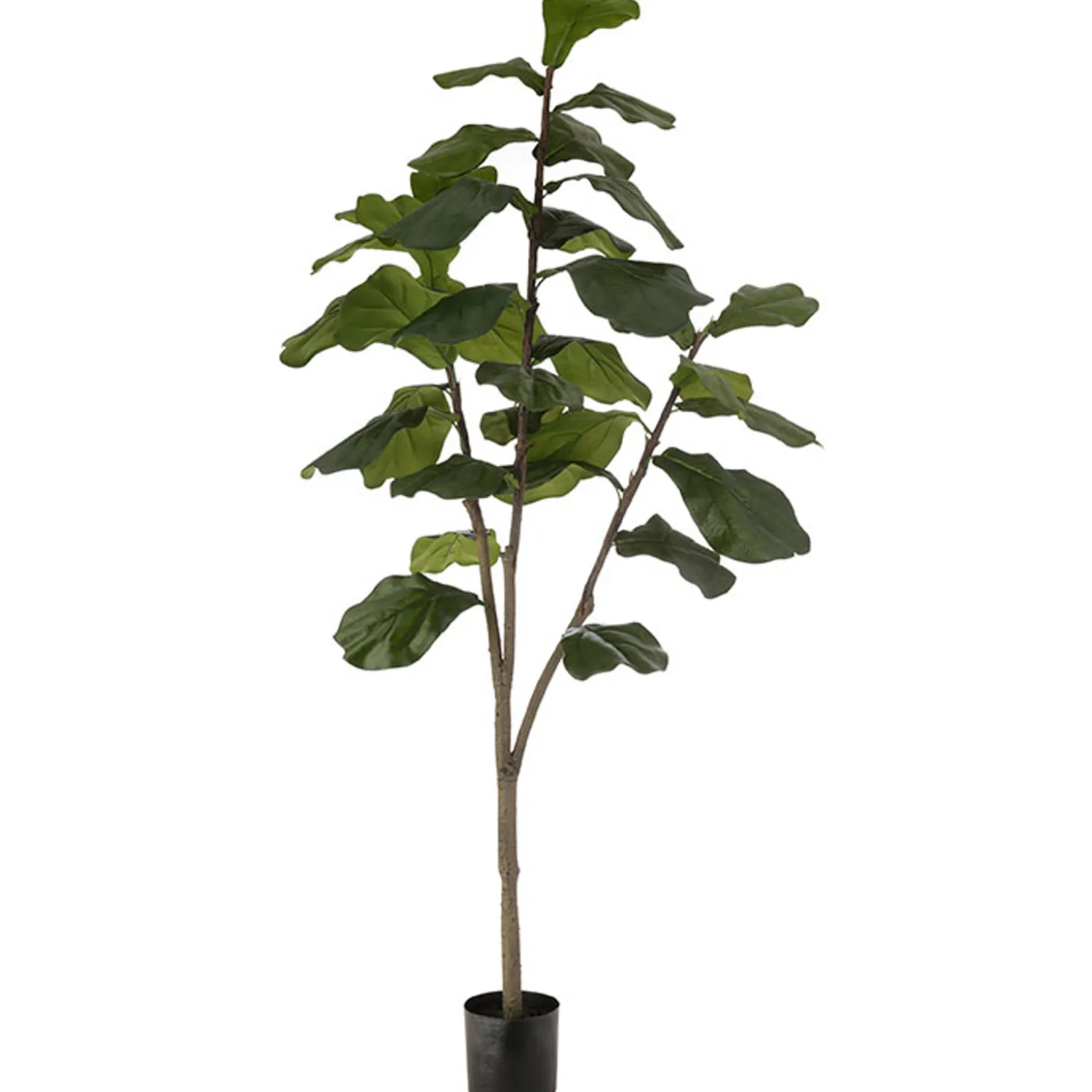 Raz 54" Potted Fiddle Leaf Fig Artificial Tree Decoration 3902097