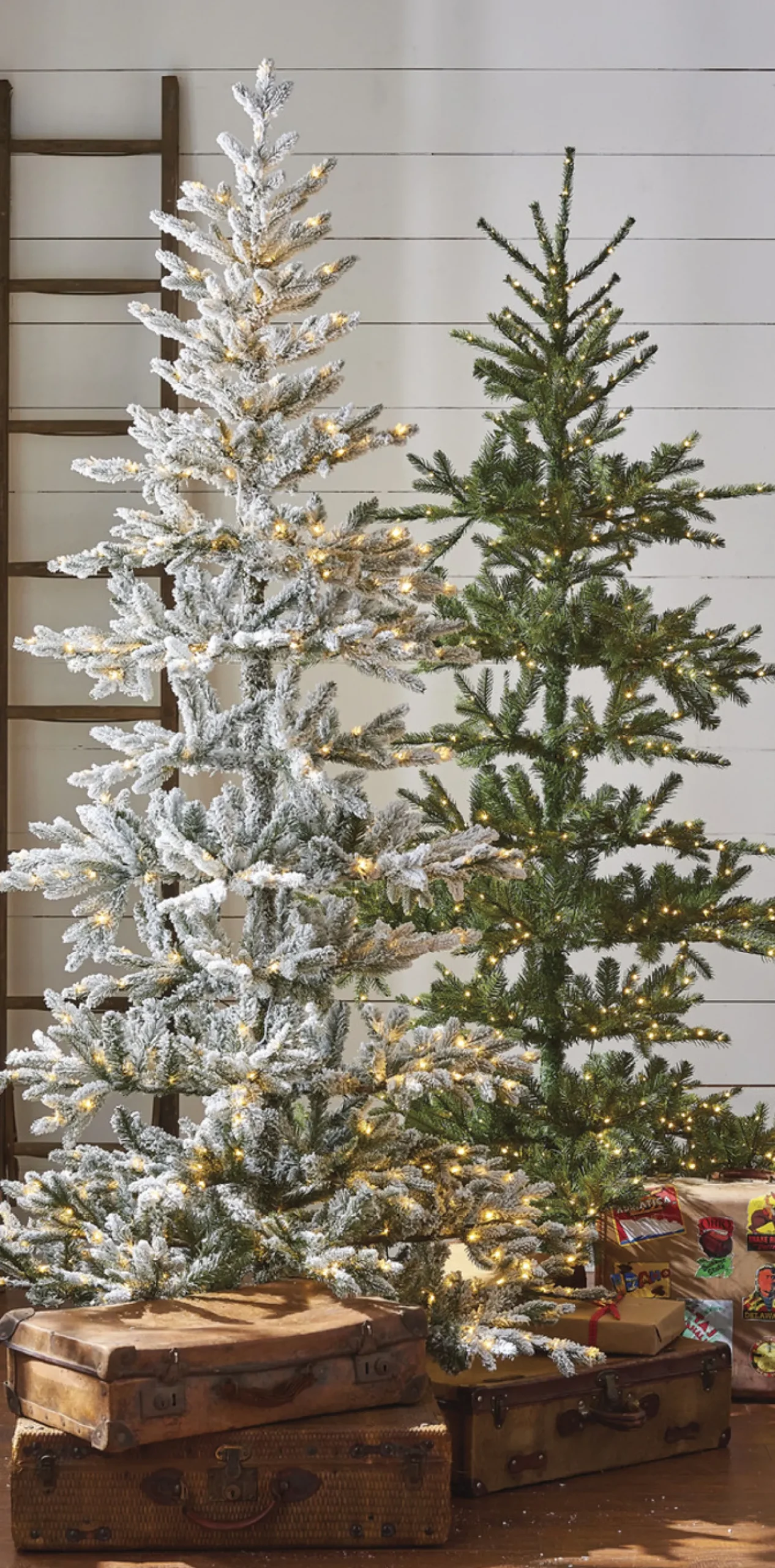 Raz 7.5' Pre-Lit Green Noble Fir Christmas Tree T4147022