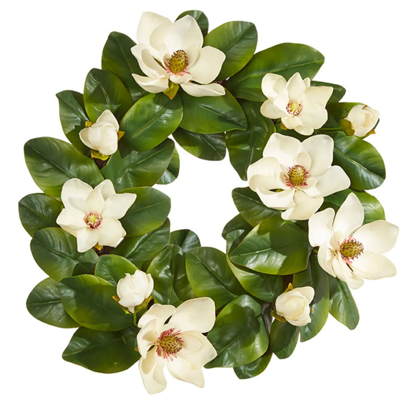 Raz 23" Real Feel Magnolia Wreath W3902238