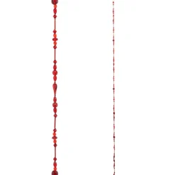 Raz 6' Red Jeweled Christmas Garland G4422920