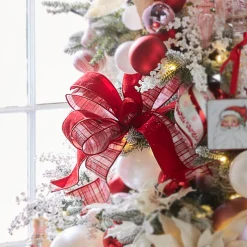Raz 2" Red Velvet Wired Christmas Ribbon R4371753