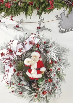 Raz 13.5" Santa Checking His List Christmas Figure 4116393