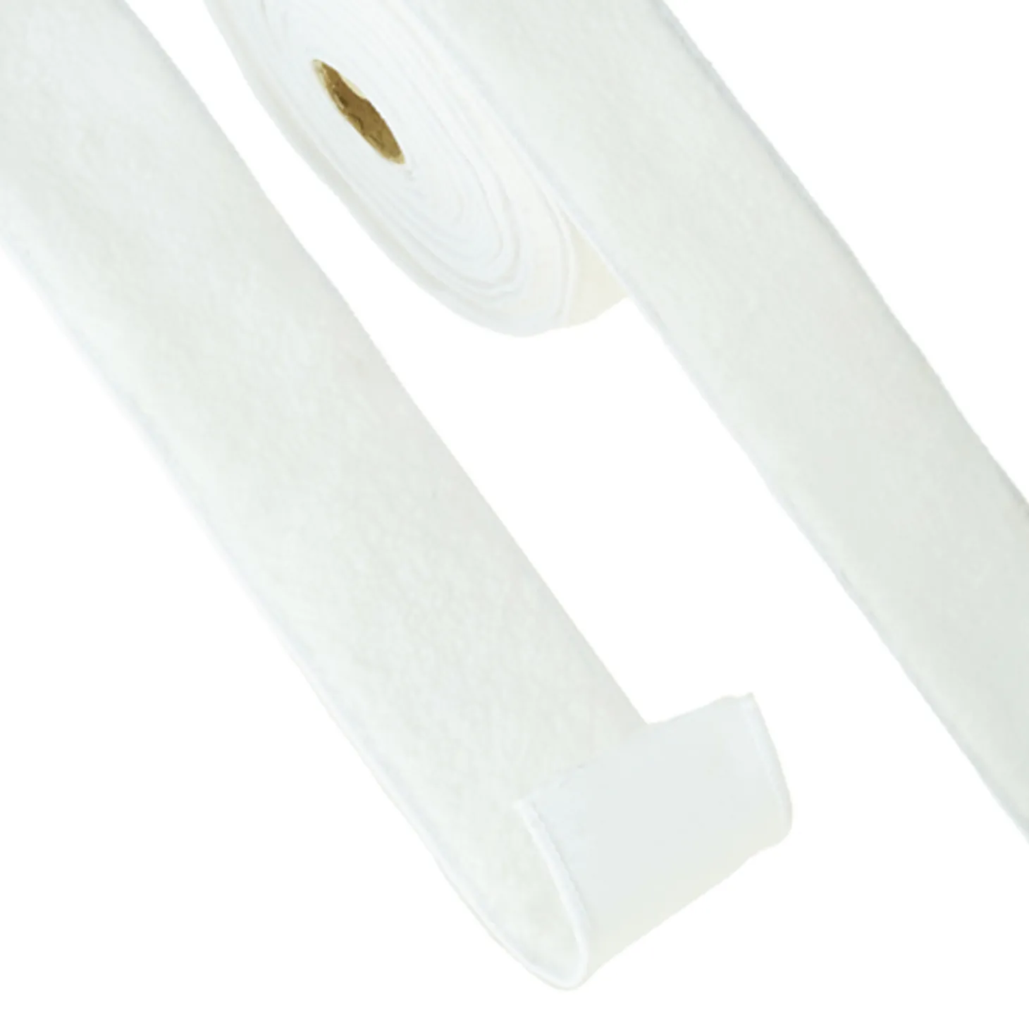 Raz 2.5" Sherpa White Wired Christmas Ribbon R4327710