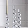 Raz 14.5" Silver Etched Snowflake Christmas Taper Candle Sticks Candle Holder Set Of 3 4424629
