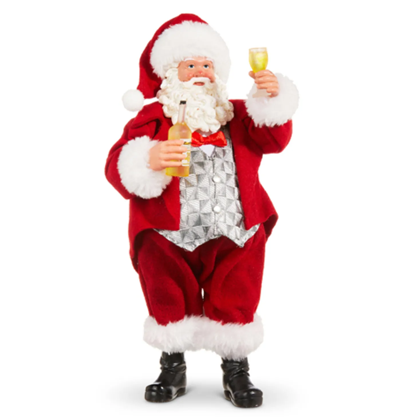Raz 10.75" Toasting Santa Christmas Figure 4312500