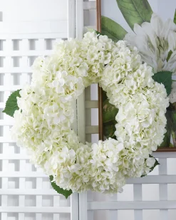 Raz 26" White Hydrangea Spring Wreath W4441808