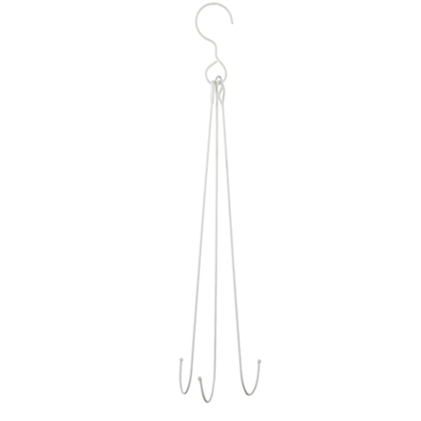 Raz 30.5" White Wreath Hanger 4228855