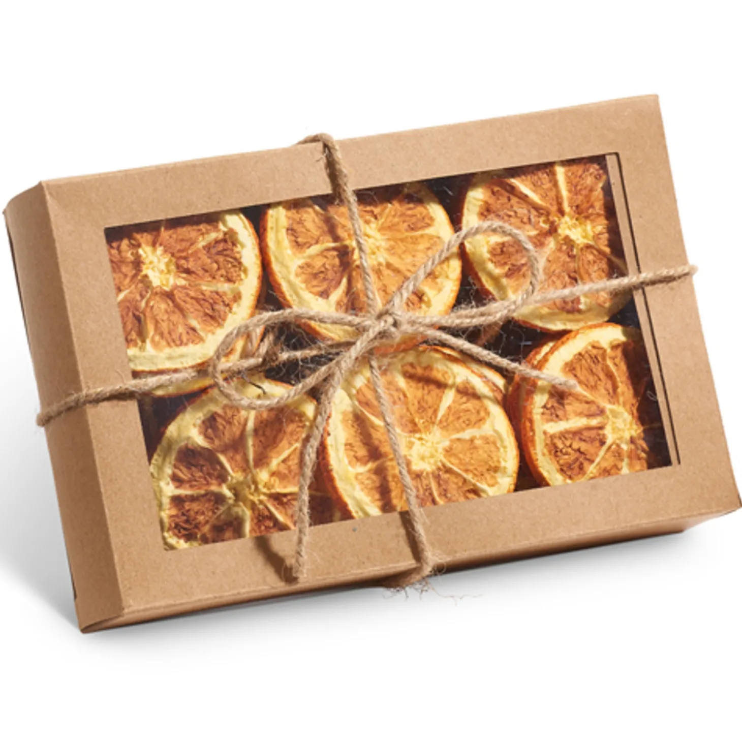 Raz Box Of 2.25" Dried Orange Slice Christmas Ornaments 4402338