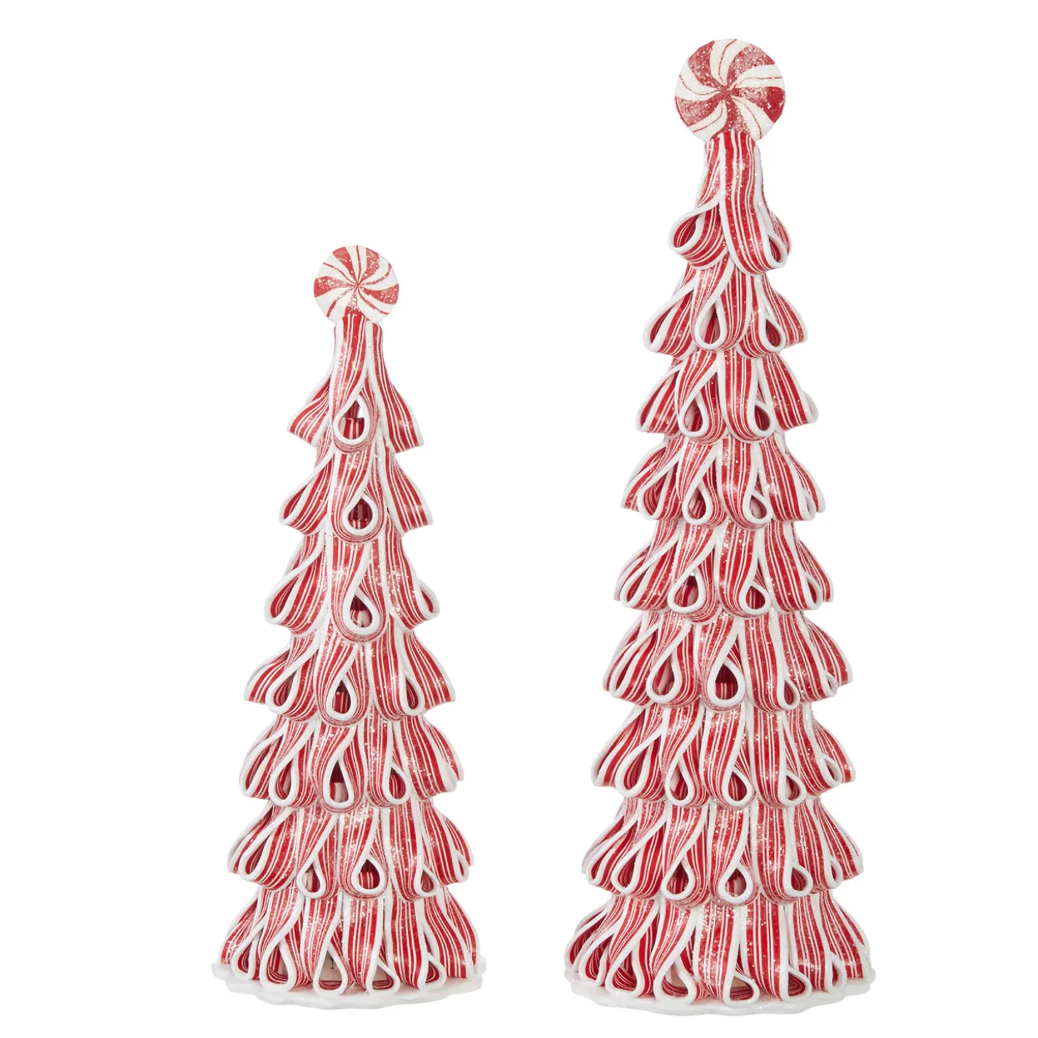 Raz Claydough Ribbon Candy Tree Christmas Decoration 4014108