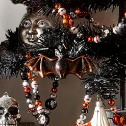 Raz Eric Cortina 5.5" Batty Boy Glass Halloween Ornament 4453111