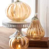 Raz Glass Pumpkins Fall Or Halloween Decoration