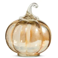 Raz Glass Pumpkins Fall Or Halloween Decoration