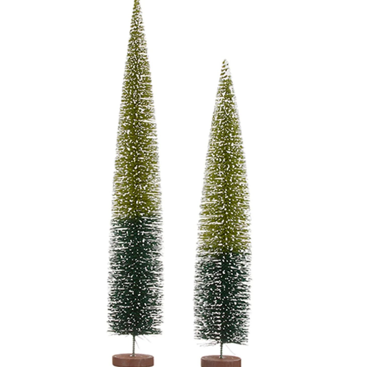 Raz Large 23" Two Tone Bottle Brush Christmas Tree Decoration 4219186
