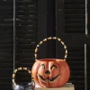 Raz Scaredy Cat Or Jack O Lantern Halloween Candy Bucket Decoration