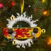 Skateboarding Personalized Christmas Ornament OR510-R