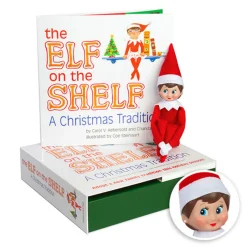 The Elf On The Shelf A Christmas Tradition Box Set Includes Girl Scout Elf W/ Light Skin Tone